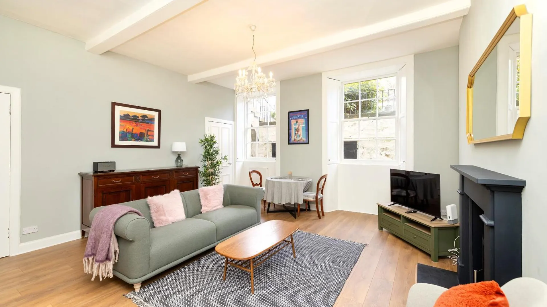 Stylish 1-Bedroom Edinburgh Apartment Wielka Brytania